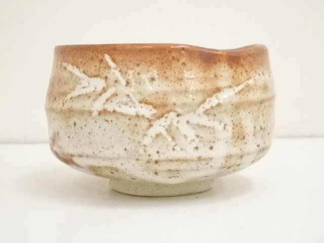 道具 ] - 道具 秀山窯造 志野茶碗（共箱） | ネットショップ圭 netshop